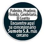 PALMIRA-PRADERA-FLORIDA-CANDELARIA-EL CERRITO Encuentre aquí su concesionario Sumoto S.A. más cercano